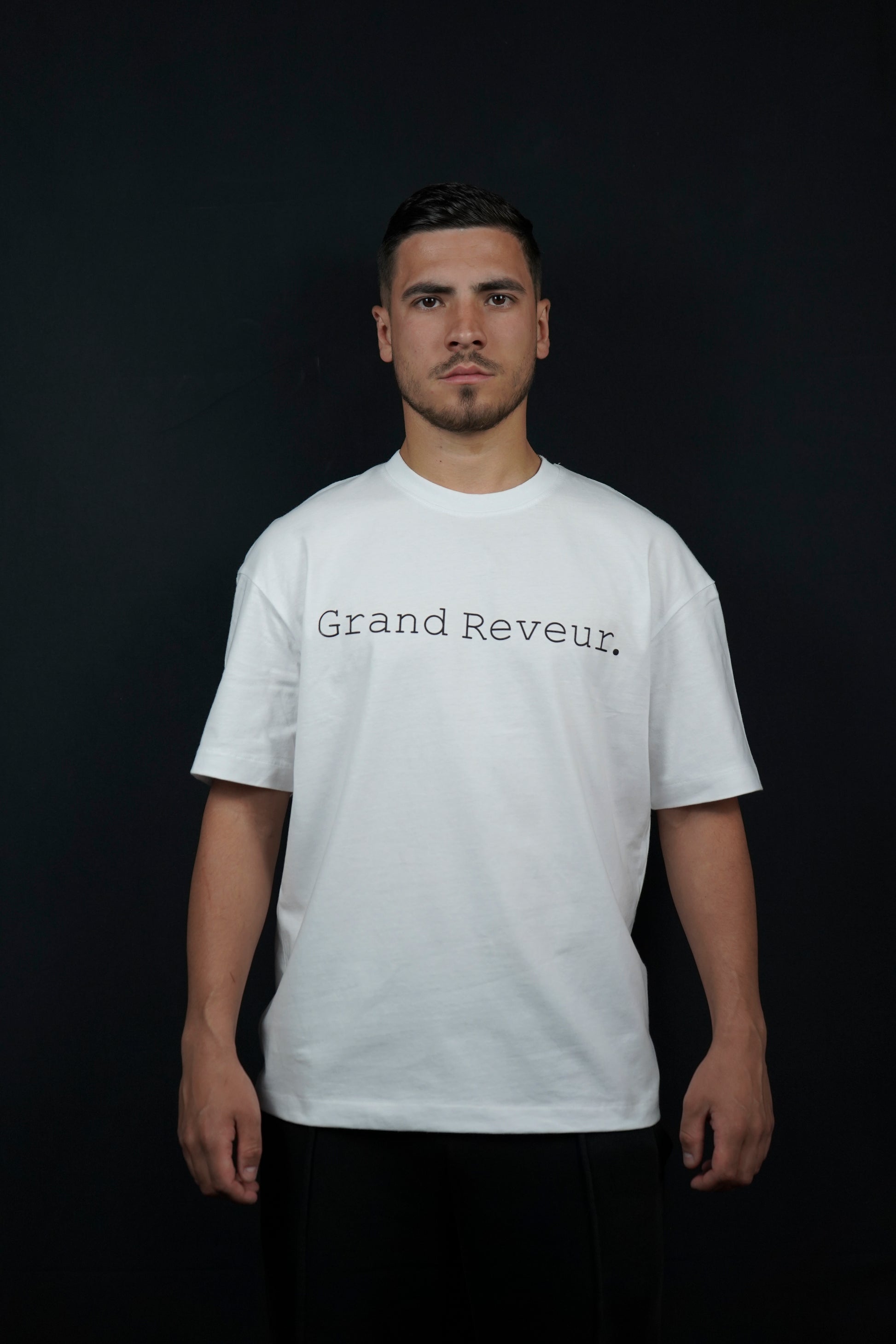 Tee-shirt oversize " typewriter "