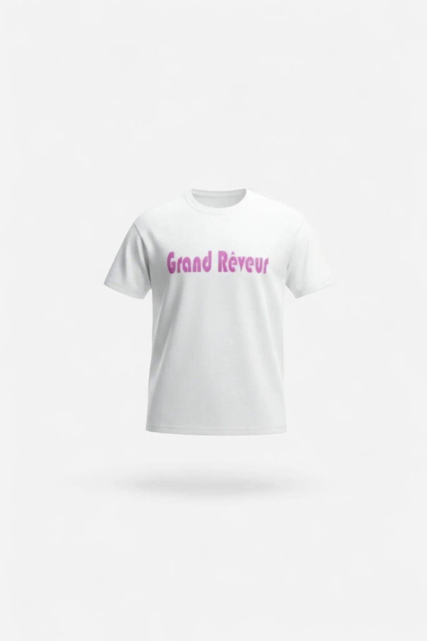 Tee-shirt oversize " rose " Grand Rêveur